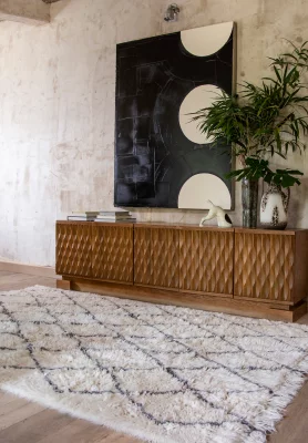 Шерстяной ковёр Berber 200X300 CM 3