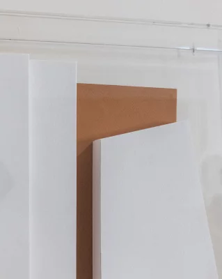 Декоративная композиция Tectonía Diatréfica Trapecio 50X50X13 CM 4