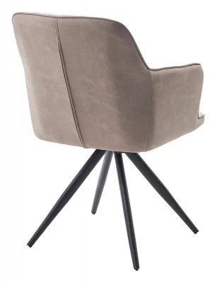 Стул поворотный 360° Norman 63X61X88 CM 4