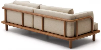 Диван с каркасом из тика Turqueta 230X100X74 CM 3