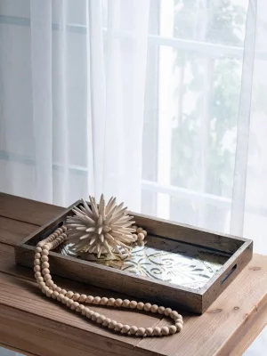 Комплект из двух декоративных подносов Konrad 43X27X5 / 40X24X5 CM 21