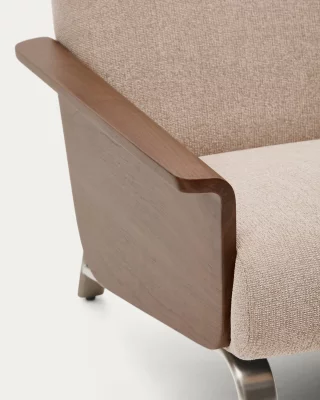 Двухместный диван Amsen светло-коричневый 165X86X77 CM 5