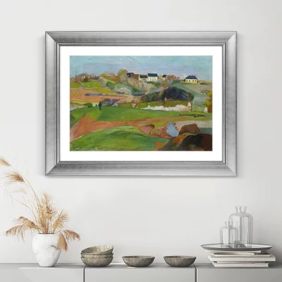 Постер Landschaft bei Le Pouldu 81X61 CM 3