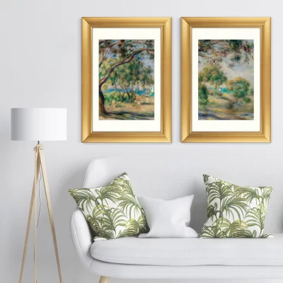 Диптих Bois de la Chaise 51X71 / 51X71 CM 5