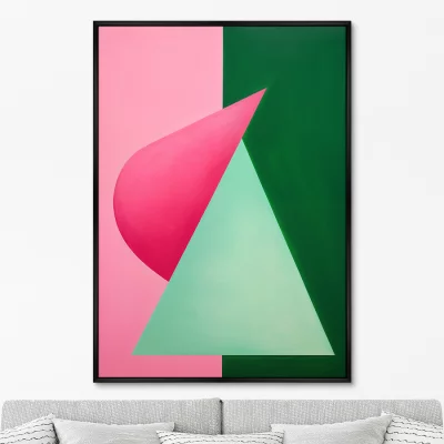 Постер на холсте Geometric watermelon 75X105 CM 6