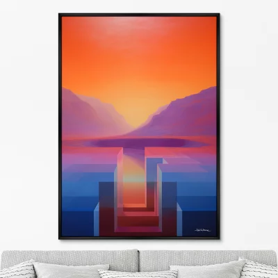Постер на холсте Continuum 75X105 CM 6