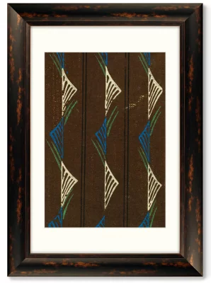 Диптих Vintage print of Japanese textile 51X71 / 51X71 CM 4