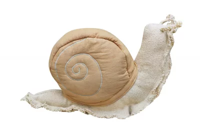 Хлопковая подушка-игрушка Snail 44X20 CM 3