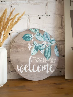 Настенное панно Welcome 30X1.5X30 CM 5