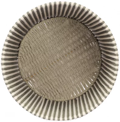 Корзина плетеная Dholak Grey Ethnic 30X30X40 CM 5