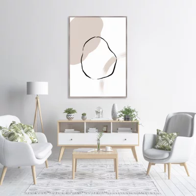 Репродукция на холсте The Object is subjective 75X105 CM 3