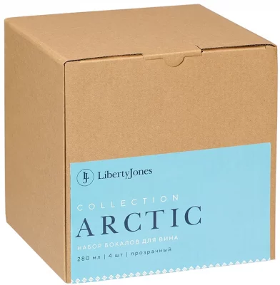 Четыре бокала из акрила Arctic 280 ml 3