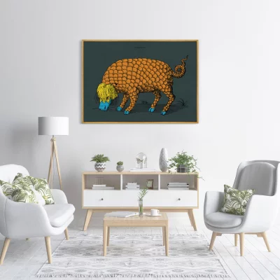 Постер на холсте The Medieval period 105X75 CM 3