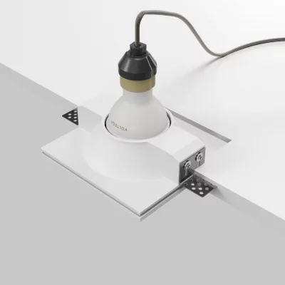 Встраиваемый светильник Gyps Modern квадратный белый 5