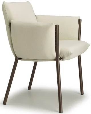 Стул c подушками Brezza 62X55X79 CM 4