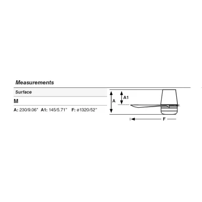 Потолочный вентилятор PUNT TUB M белый 132X132X23 CM 5