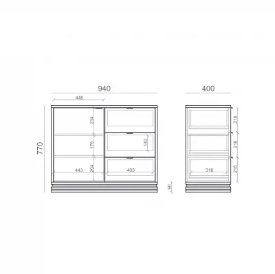 Комод TLD029 8