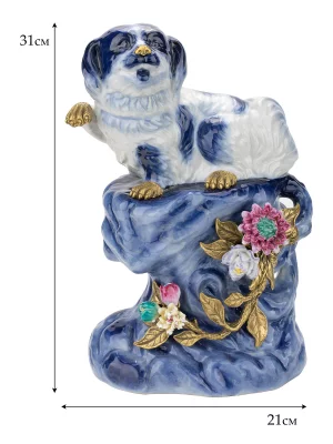 Фигурка Dog on the Rock 21X17X31 CM 4