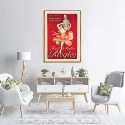 Постер Alcool De Menthe Ricqles 75X105 CM 3