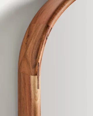 Зеркало из акации Berale 76X33 CM 3