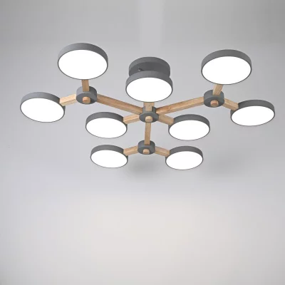 Потолочный LED-светильник Turna 103X103X24 CM 9