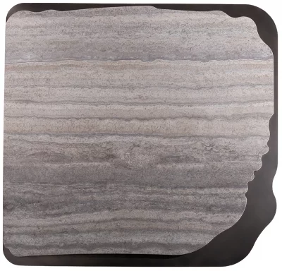 Стол журнальный Travertine 120X120X29 CM 3