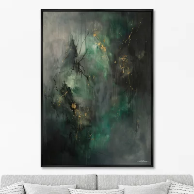 Репродукция картины на холсте The Large Magellanic Cloud Galaxy 75X105 CM 6