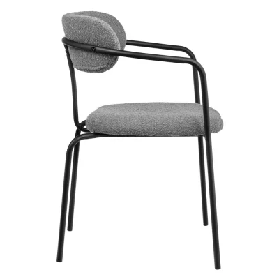 Комплект из 2 стульев Ant из серого букле 58X54X79 CM 3