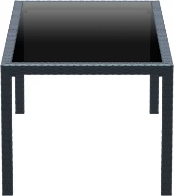 Стол садовый Tahiti 180X94X75 CM серый 3