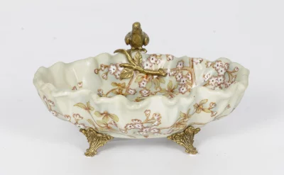 Декоративная чаша с птичкой 22X18X10 CM 6
