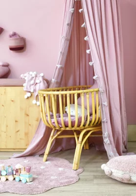 Круглый хлопковый ковёр Biscuit Vintage Ø90 CM 3
