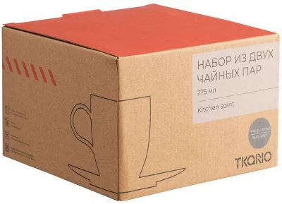 Набор из двух чайных Kitchen Spirit 275 ml 5