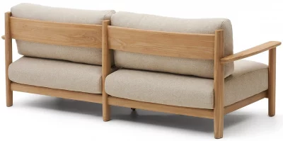 Диван для патио из тика Tirant 212X96X76 CM 3