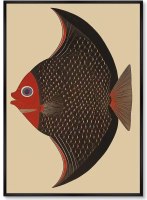 Набор из двух постеров на холсте Angel Fish 75X105 / 75X105 CM 3