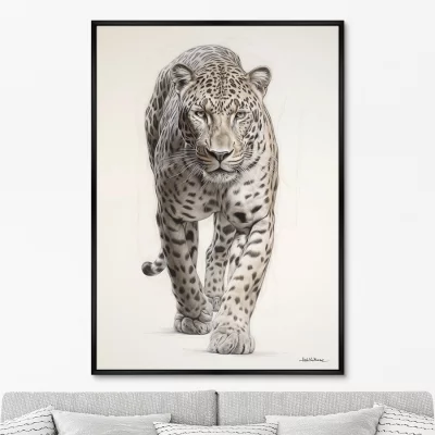 Постер на холсте Leopards 75X105 CM 6