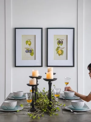 Комплект из двух постеров Flora 50X70 / 50X70 CM 4