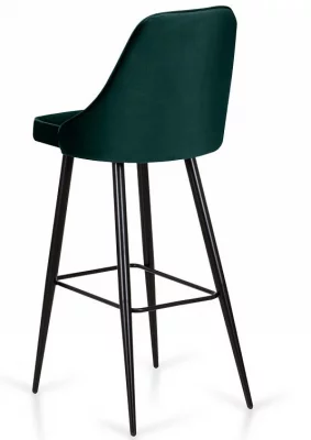 Стул барный Franz 47X50X110 CM зелёный 4