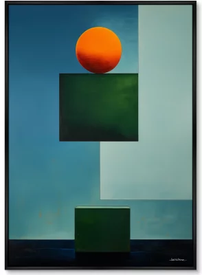 Набор из двух постеров на холсте Will you marry me 75X105 / 75X105 CM 3