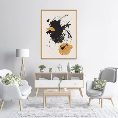 Постер на холсте Angry Bull 75X105 CM 3