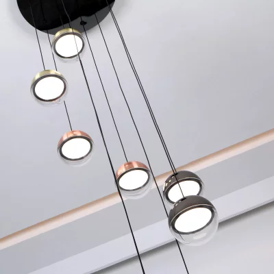 Каскадная люстра Luna 8