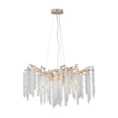 Подвесная люстра Crystal Минерал 76X76X170 CM 4