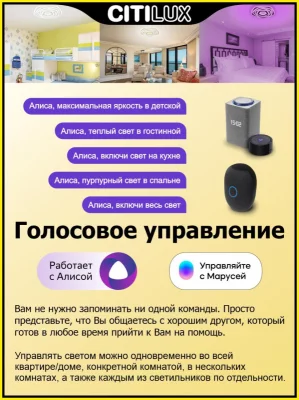 Накладной светильник Триест Смарт 4