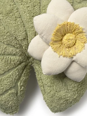 Пуф из хлопка в детскую Water Lily 60X60X10 CM 4