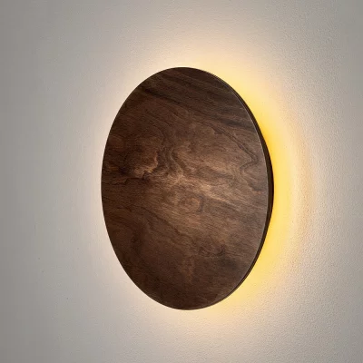 Настенный декоративный светильник Ring Timber Led 7