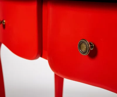 Консоль Fleur de Luar 98X45X80 CM Rouge 3