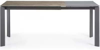 Раскладной стол Atta 120-180X80X76 CM серо коричневый 4