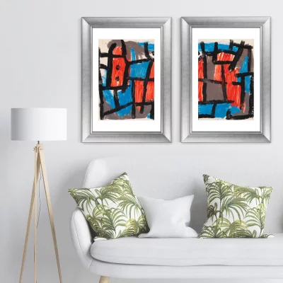 Диптих The Hour Before One Night 51X71 / 51X71 CM 5