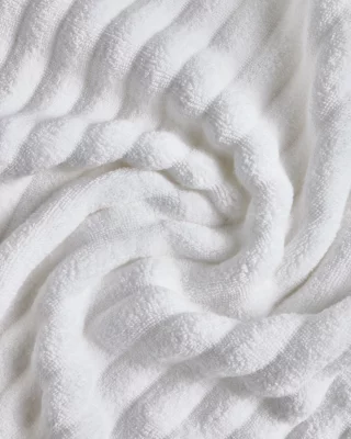 Белое махровое полотенце для лица Navira из 100% хлопка 30X50 CM 4
