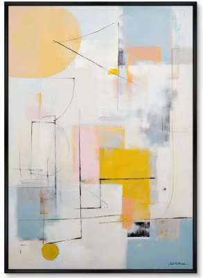 Набор из двух постеров на холсте Sunny Morning 75X105 / 75X105 CM 3
