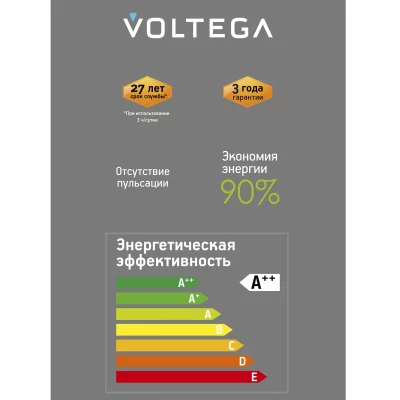 Светодиодная лампа Voltega 8575, Серия - 271, Сети.Лампы 8